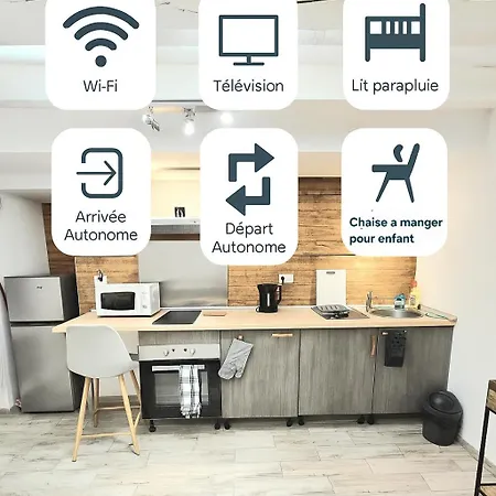 Casa vacanze Duplex N1 Centre-ville, 8 Min De La Gare De